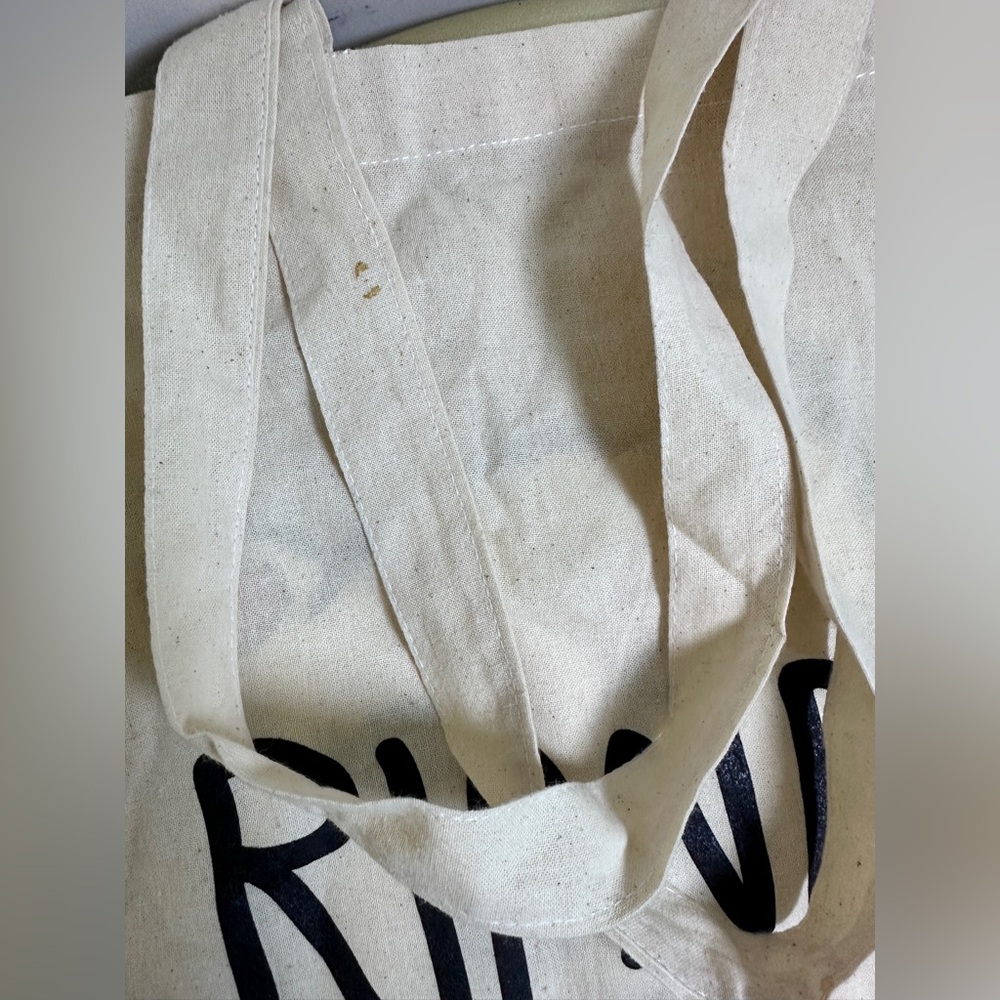 Ripndip Cream LA Cat Tote with Pink and Black Accents - Picture 3 of 3